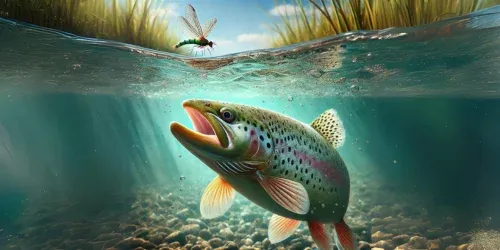 trout feed