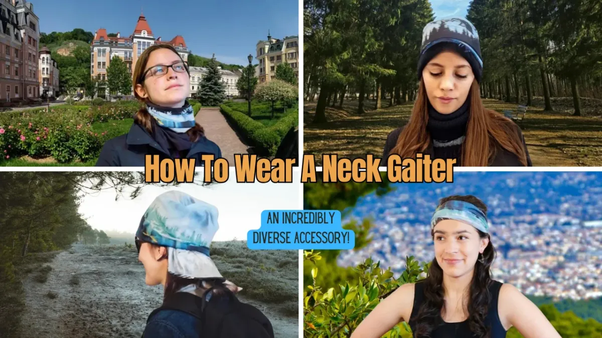 How to Wear a Neck Gaiter Starter's Guide