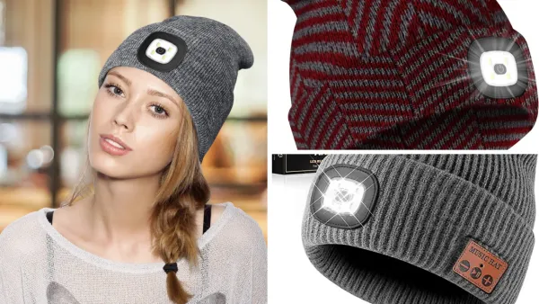 Get Lit: 6 Beanies with Lights to Brighten Up Your Winter Wardrobe