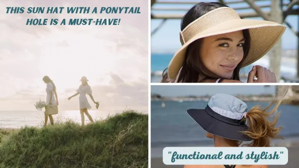 Hat-Trick! 5 Sun Hats With Ponytail Holes You'll Love