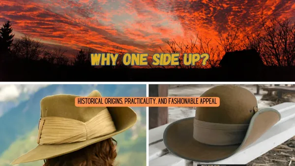 Unveiling the Mystery: Why Do Safari Hats Have One Side Up?