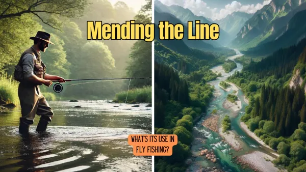 What Does Mending the Line Mean in Fly Fishing?